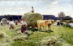 Haymaking by Mykola Pymonenko