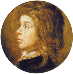 Head of a Boy Facing Left by Frans Hals