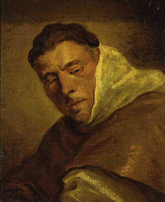 Head of a Monk by Anthony van Dyck