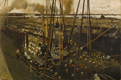 Heiwerk van Diemenstraat by George Hendrik Breitner