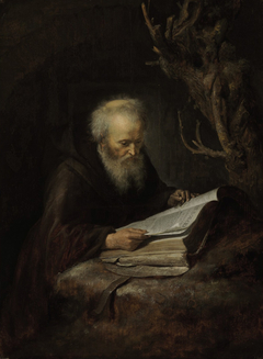 Hermit by Gerrit Dou