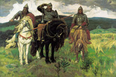 Heroes by Viktor Vasnetsov