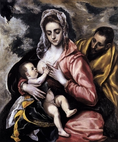 Holy Family by El Greco