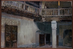 House of El Greco, Toledo by Joaquín Sorolla