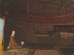 Inside the Tent of a Rich Kirghiz by Vasily Vereshchagin