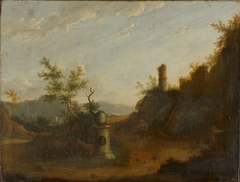 Italianate Landscape by Isaac de Moucheron