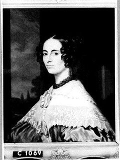 Johanna Andrea van der Muelen (1811-1860). Echtgenote van Willem Hendrik Joan Cambier van Nooten by Pieter Christoffel Wonder