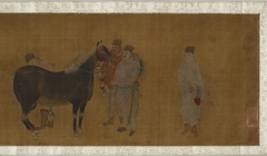 Judging a Horse (Xiang ma tu 相馬圖) by Zhao Mengfu