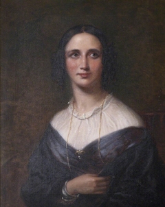 Juliana Pole-Carew, Lady Robartes (1812 -1881) by Robert Thorburn