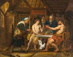 Jupiter and Mercury in the House of Philemon and Baucis by Jacob Jordaens