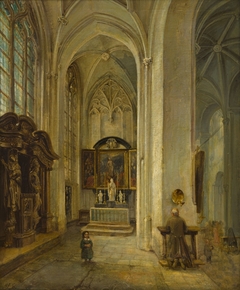 Kapel van Monulphus en Gondulphus Sint-Servaaskerk te Maastricht (noordbeuk) by Alexander Schaepkens