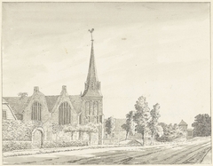 Kerk te Leimuiden by Hendrik Tavenier