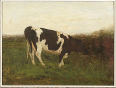 Koe aan een sloot. by Willem Maris