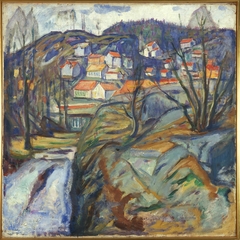 Kragerø in Spring by Edvard Munch