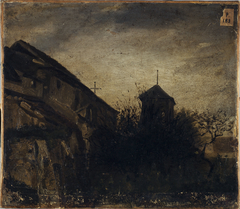 L'abside de Saint-Pierre-de-Montmartre by Louis Godefroy Jadin