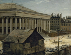 La Bourse en construction by Étienne Bouhot