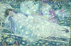 La Chaise Longue by Frederick Carl Frieseke