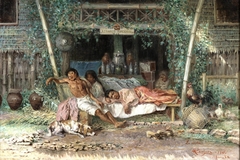 La siesta (Estanco nacional) by Miguel Zaragoza