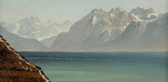 Lac et Montagnes by Achille Etna Michallon