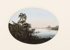 Lagoa Rodrigo de Freitas (Morro Dois Irmãos) (atribuído) by Nicola Antonio Facchinetti