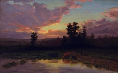 Landscape by Edmund Leaf Shearer