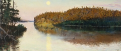 Landscape in Kuhmo by Akseli Gallen-Kallela