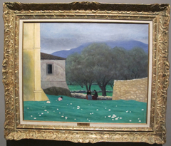 Landscape in Vence by Félix Vallotton