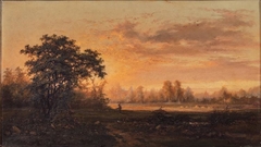 Landscape, Sunset by Alexander Wüst