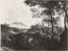 Landscape with a Mulerider by Jan Both