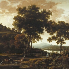 Landscape with the Good Samaritan by Joris van der Haagen