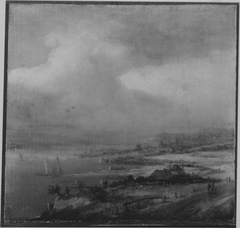 Landschaft am Meeresstrand (Art des) by Philips Wouwerman