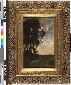 Landschap met bomen by George Hendrik Breitner