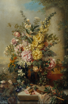 Large Vase with Flowers by Josep Mirabent i Gatell