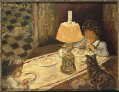 le déjeuner des enfants by Pierre Bonnard