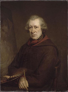 Le peintre François Souchon, ancien directeur de l'Ecole de peinture de Lille by Alphonse Colas