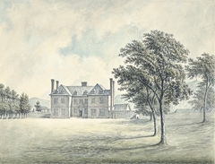 Llandreinio Hall by John Ingleby