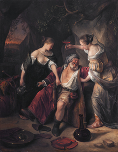 Lot and his Daughters by Jan Steen