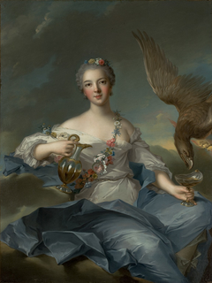 Louise Henriette de Bourbon, future Duchess of Orleans, as Hebe by Desconhecido