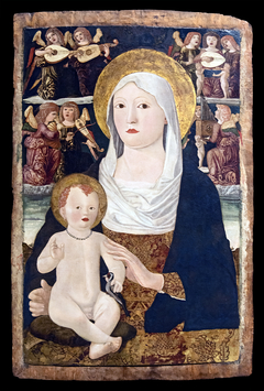 Madonna and Child with Concert of Angels by Gianfrancesco da Tolmezzo