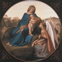 Madonna del Campidoglio by Eduard Von Steinle