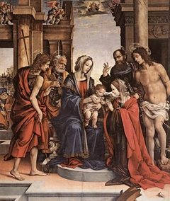 Marriage of St. Catherine by Filippino Lippi