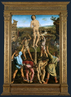 Martyrdom of Saint Sebastian by Piero del Pollaiolo