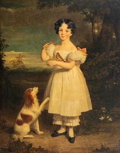 Mary Augusta Riddell, later Mrs Cunliffe (1823 - 1879) by George Watson