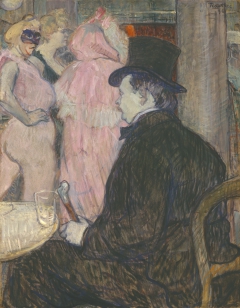 Maxime Dethomas by Henri de Toulouse-Lautrec