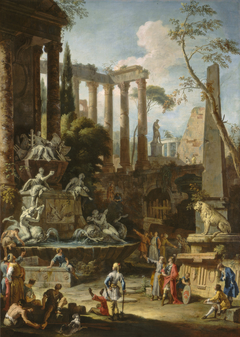 Memorial to Admiral Sir Clowdisley Shovell by Sebastiano Ricci