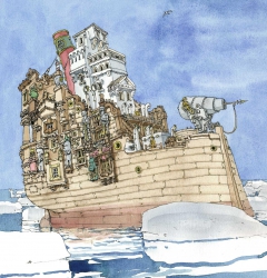 Moby Dick And Friends by Mattias Adolfsson