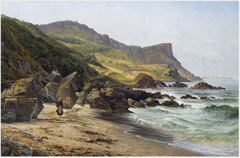 Murlough Bay and Fair Head, Coast of Antrim by Bartholomew Colles Watkins