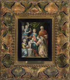 Mystical marriage of St. Catherine by Dirck de Quade van Ravesteyn