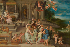 Mythological Wedding by Joseph Heintz the Elder