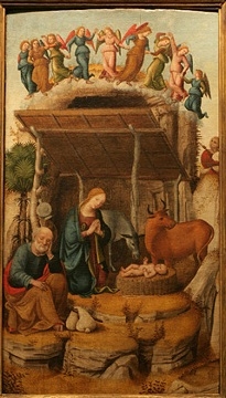 Nativity by Gian-Francesco de Maineri